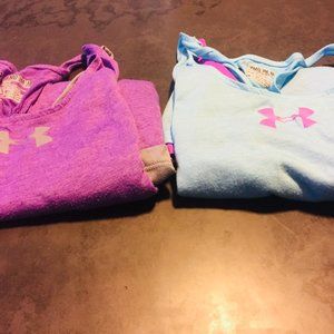 2  Under Armour althetic tank tops